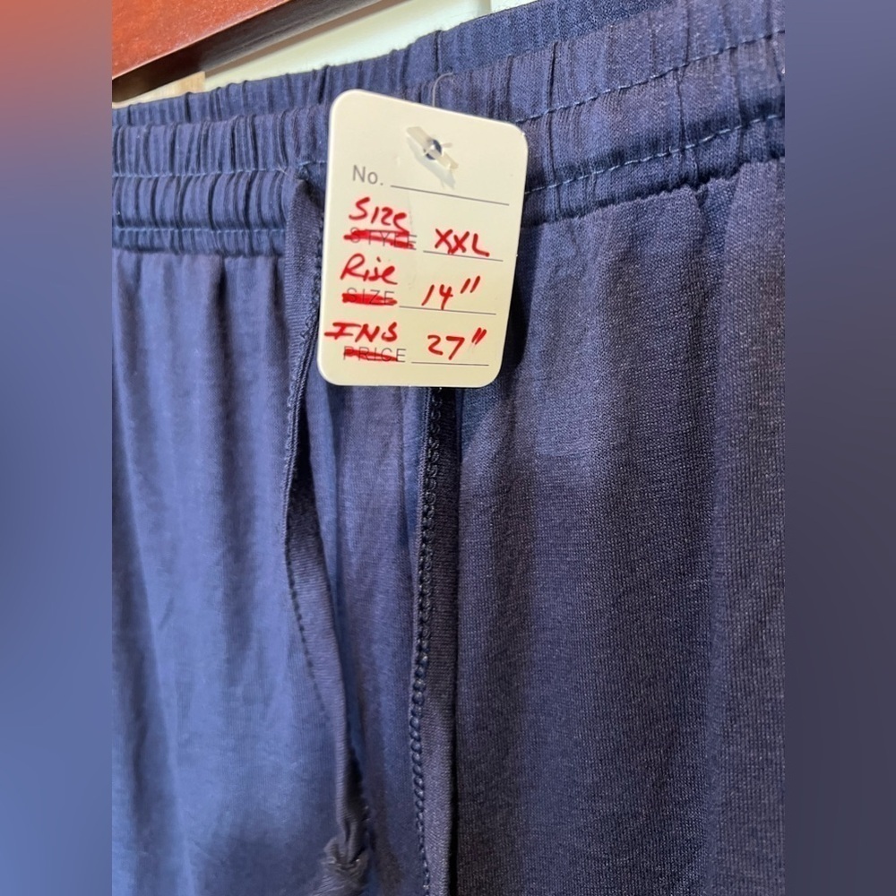 BAG361. Navy Lounge Pants XXL - Picture 4 of 6